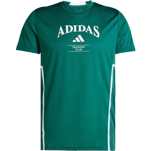 adidas DESIGNED FOR TRAINING TEE Pánské tréninkové tričko, zelená, velikost XXL