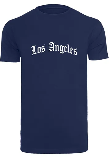 Mr. Tee Los Angeles Wording Tee light navy - XXL
