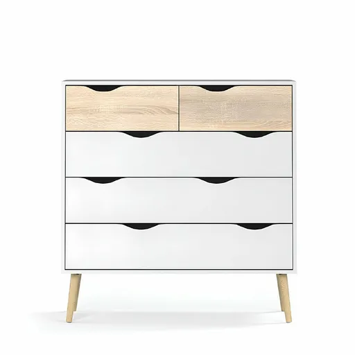 Komoda OSLO 75456, bílá