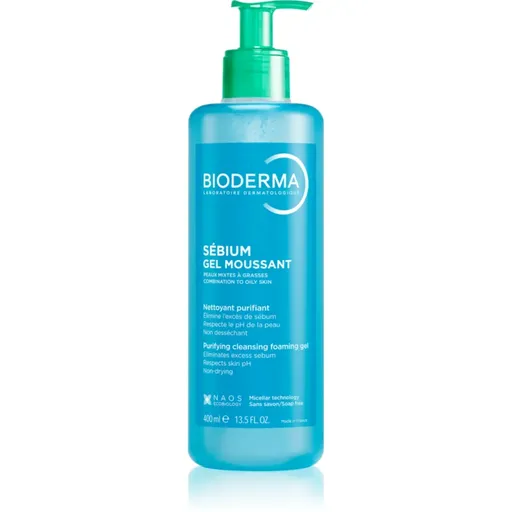 Bioderma Sébium Gel Moussant čisticí gel pro mastnou a smíšenou pleť 500 ml