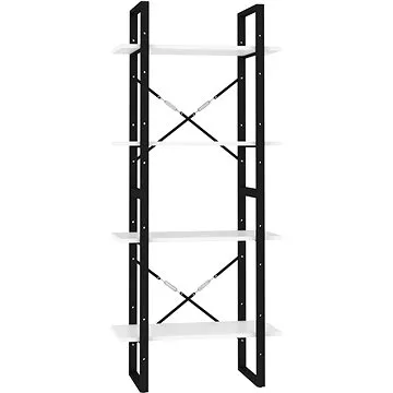 Shumee  se 4 policemi bílá 60×30×140 cm dřevotříska, 806437 (806437)