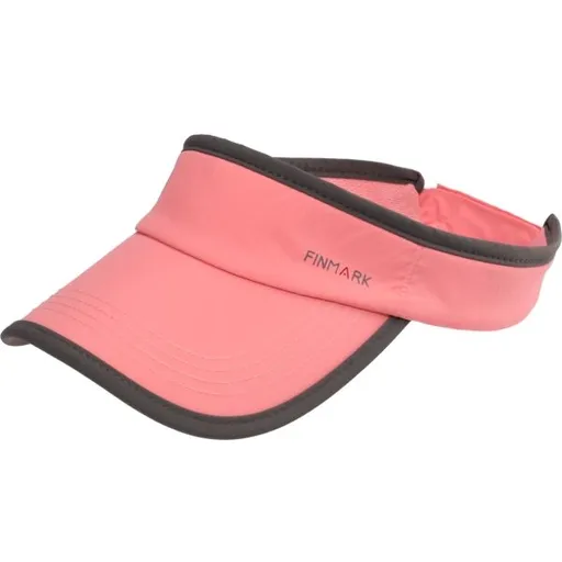 Finmark VISOR Kšilt, lososová, velikost UNI