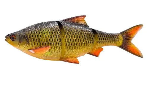 Savage gear gumová nástraha 3d line thru roach sinking rudd - 25 cm 216 g