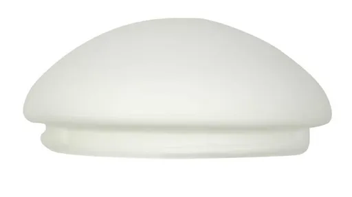 Bílé skleněné kulaté stínidlo 27 cm pro stropní lampu Roda 32