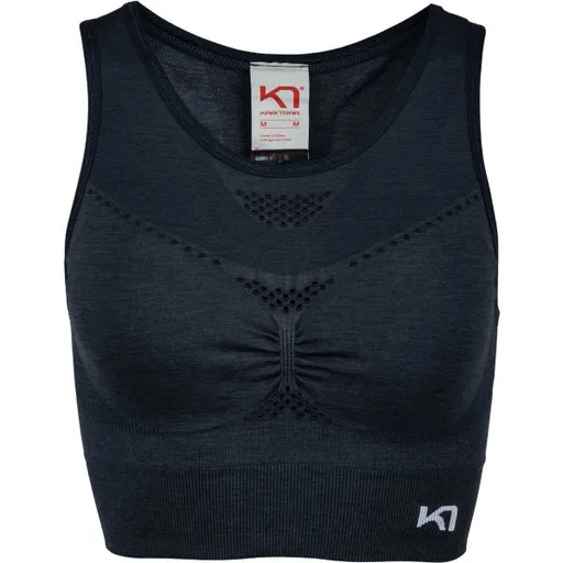 KARI TRAA NESS Dámská sportovní podprsenka, tmavě modrá, velikost XS/S