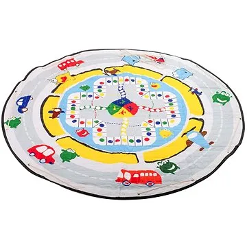 KIK Bavlněná hrací deka ulice 144 cm (11464)