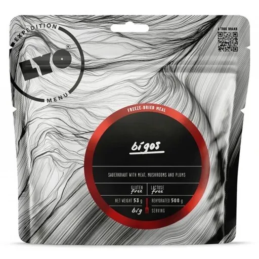 LYO BIGOS (tradiční polské jídlo ze zelí a masa) 500g Expediční strava, dummy, velikost