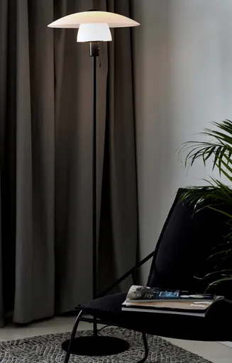 NORDLUX stojací lampa Verona 25W E27 černá opál 2010884001