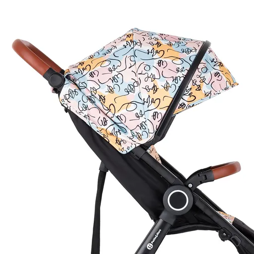 Petite&Mars Stříška na kočárek Street+ Limited 100 Faces