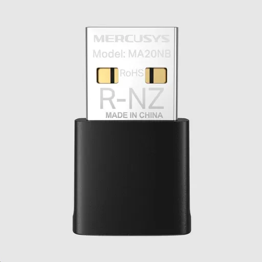 MERCUSYS MA20NB WiFi5 USB nano adapter (AC650, 2, 4GHz/5GHz, Bluetooth5.0, USB2.0)