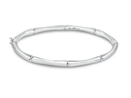 Morellato Elegantní pevný náramek z recyklovaného stříbra Essenza SAWA07/12 6 x 5 cm - M