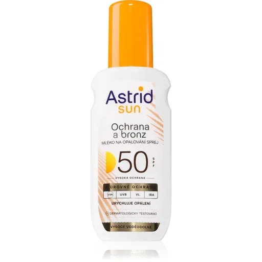 Astrid Sun mléko na opalování ve spreji SPF 50 150 ml