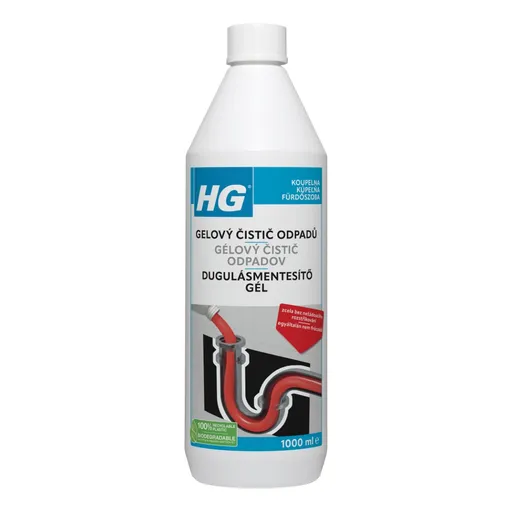 HG Gelový čistič odpadů 1000 ml