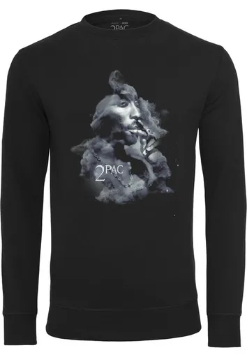Mr. Tee Tupac Smoke Crewneck black - XL