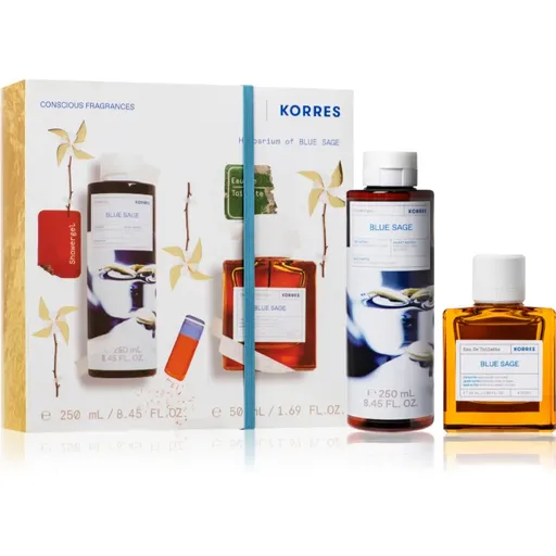 Korres Blue Sage dárková sada unisex s parfemací