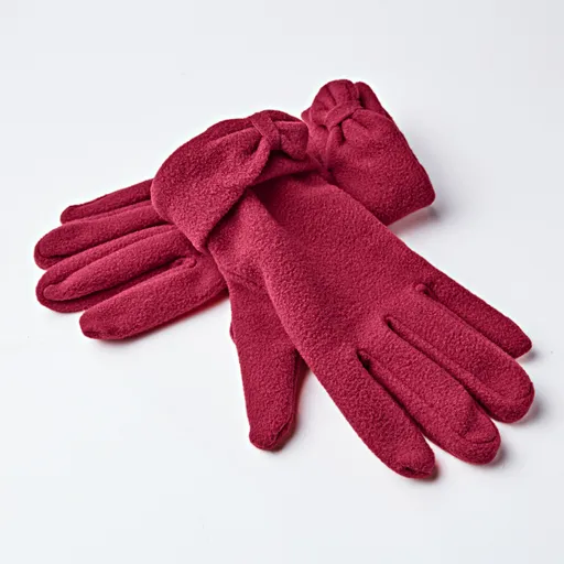 1 pár rukavic s mašlí