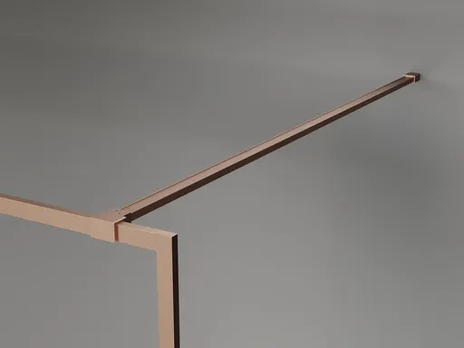 MEXEN KIOTO, LUNAR vzpěra rovná 150 cm broušená měď 830-10-65