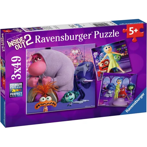 Ravensburger V hlavě 2, 3x49 dílků