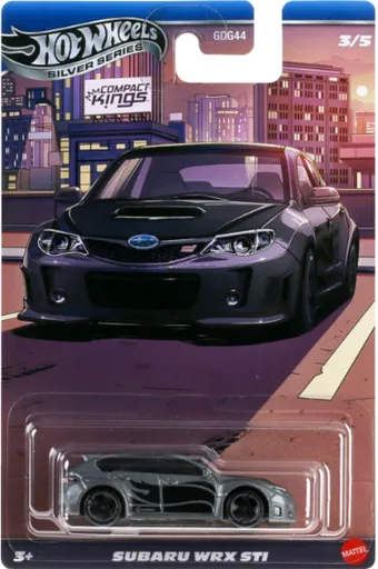 Hot Wheels Silver Series – Subaru WRX STI (1:64)