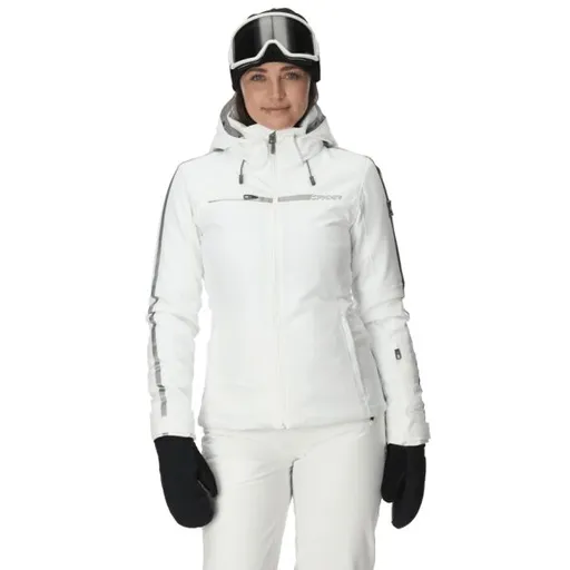 Spyder TITANIA JACKET Dámská lyžařská bunda, bílá, velikost
