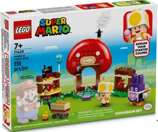 Nabbit v Toadově obchůdku – rozšiřující set - Super Mario (71429)