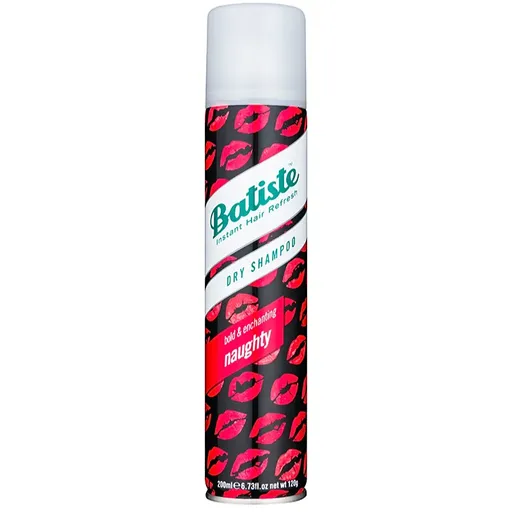 Batiste Naughty suchý šampon pro absorpci přebytečného mazu a pro osvěžení vlasů 200 ml