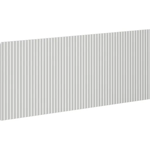 MEXEN Rivel čelo pro koupelnovou skříňku reliéf 120 x 43,5, šedý mat 91A20-1200-470-1-62