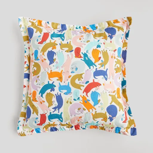 HOME & YOU Povlak na polštář zvířata 45 x 45 cm