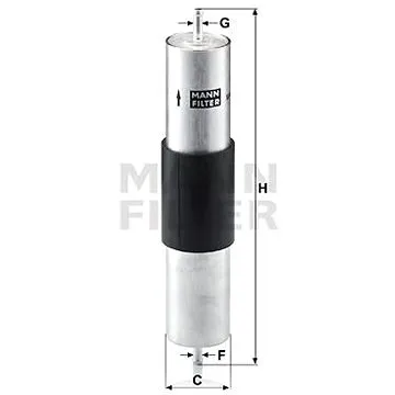 MANN-FILTER WK516/1 pro vozy ALPINA;BMW (WK516/1)