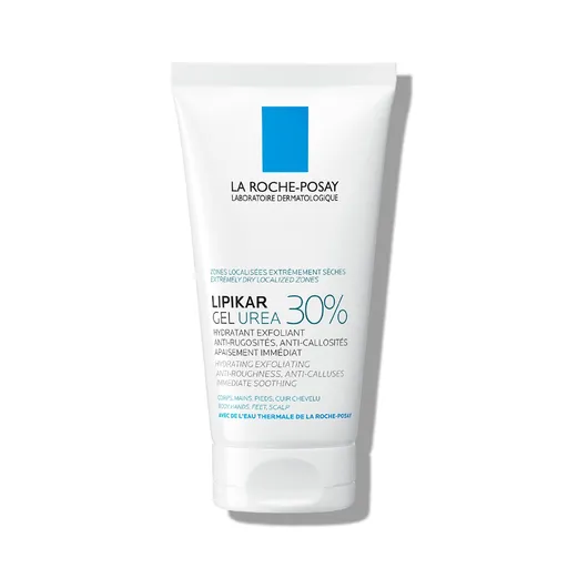 La Roche Posay Hydratační gel pro extrémně suchou pokožku Lipikar Urea 30% (Hydrating Exfoliating Gel) 50 ml