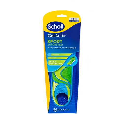 Scholl Pánské vložky do bot na sport GelActiv, S, S