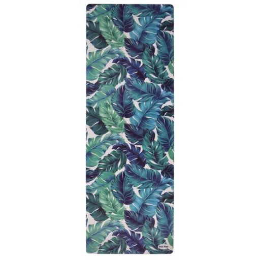 SHARP SHAPE MICROFIBRE TRAVEL MAT LEAVES Jogamatka, tmavě modrá, velikost
