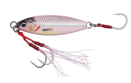 Savage gear pilkr slow seeker pink glow - 6,7 cm 60 g