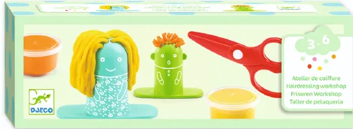 Tvoření z modelíny Malý kadeřnický salón