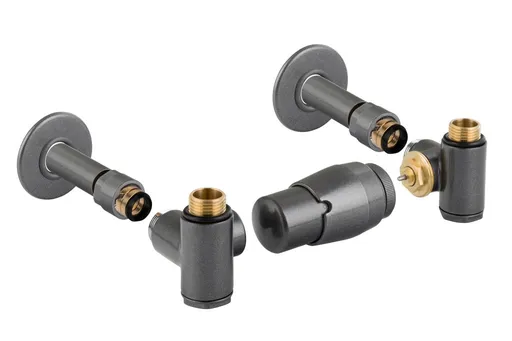 HOPA INTER-SET, rohový ventil (Z8) Barva Anthracite, Varianta Pravá RDINTERSETRA