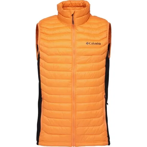 Columbia POWDER PASS HYBRID VEST Pánská vesta, oranžová, velikost