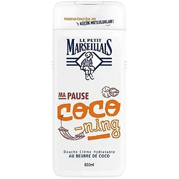 LE PETIT MARSEILLAIS Sprchový Gel Kokos 650 ml (3574661506999)