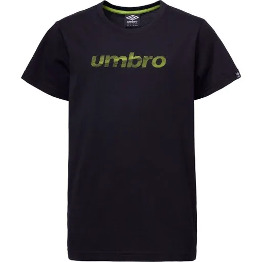 Umbro PAKS Chlapecké tričko, černá, velikost