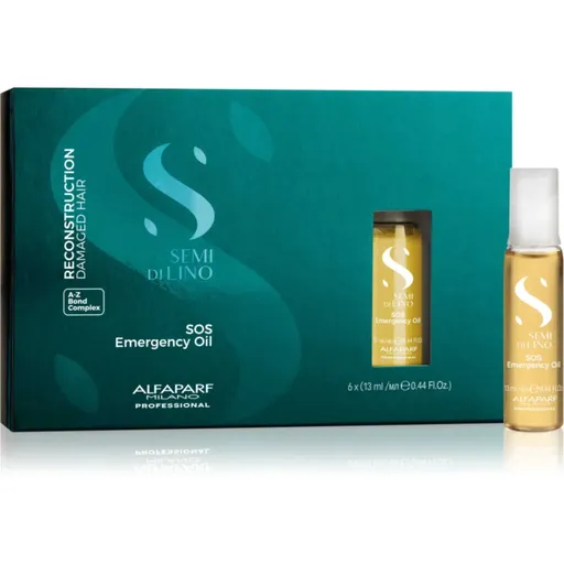 Alfaparf Milano Semi di Lino Reconstruction Reparative pečující olej pro posílení vlasů 6x13 ml