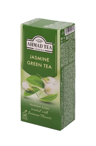 Ahmad Tea Zelený čaj s jasmínem porcovaný čaj 25x2