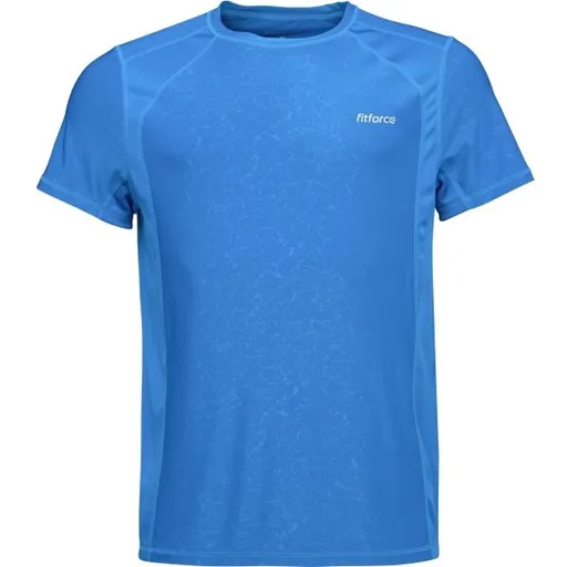 Fitforce ARRISTO Pánské běžecké triko, modrá, velikost XXL