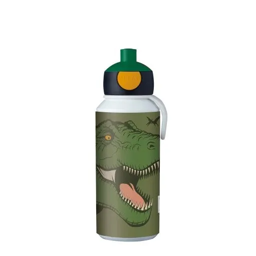 Dětská láhev na vodu s pítkem Campus, 400ml, Mepal, dinosaurus
