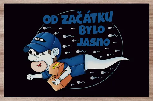 Prostírání Kurýrská spermie