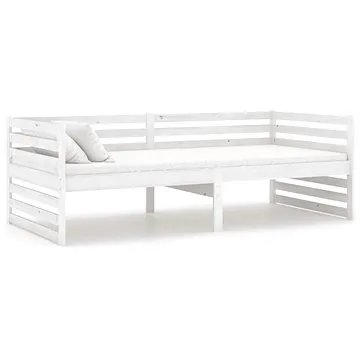 Shumee válenda bílá masivní borovice 90×200 cm, 806946 (806946)