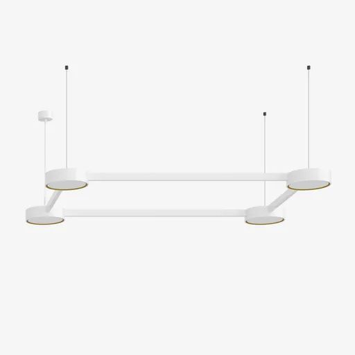 LUCIS závěsné svítidlo INFINITY II 62W 4000K akrylátové sklo bílá 24.K2.60