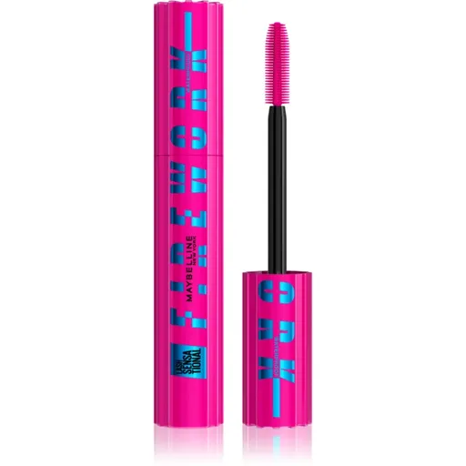 MAYBELLINE NEW YORK Lash Sensational Firework objemová řasenka voděodolná odstín Black 10 ml