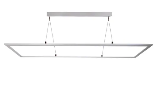 Light Impressions Deko-Light závěsné svítidlo LED Panel čiré, hranaté, 50 W, 3000/4000 K, stříbrná 220-240V AC/50-60Hz 53,00 W 3000 / 4000 K 6100 lm 295 mm bílá RAL 9006 342220