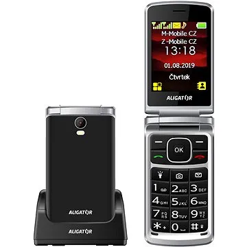 ALIGATOR V710 Senior černá (AV710BS)