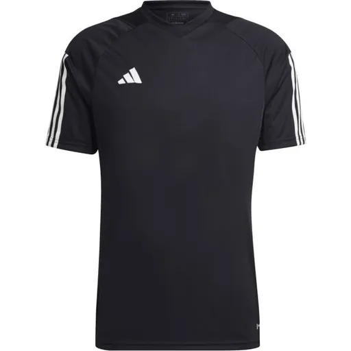 adidas TIRO23 COMPETITION JERSEY Pánské sportovní triko, černá, velikost XXL