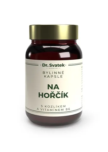 Dr. Svatek Bylinné kapsle Na hořčík s kozlíkem a vitamínem B6 60 kapslí